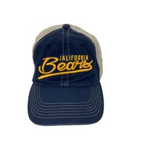 California Bears University of California Mesh Back Snapback Cap Hat Golden Bear
